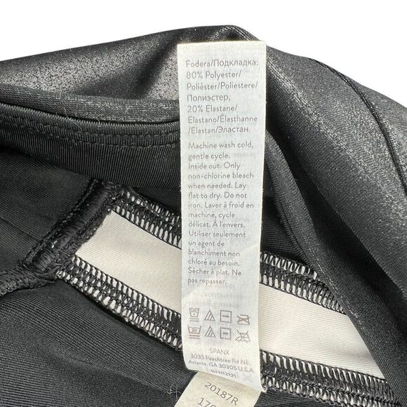 SPANX Leggings Women's Size Small Black SPANXshape Athletic Yoga Fashion Tights - Picture 12 of 12
